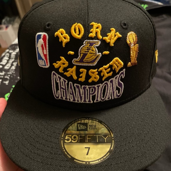 Born x Raised LA Lakers Championship Hat - Picture 4 of 5